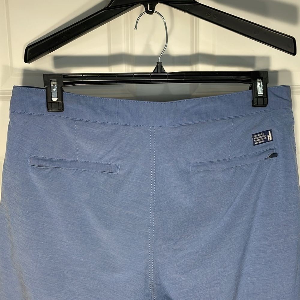 JOHNNIE-O Men’s Jupiter Cotton Performance Shorts Size 34 Blue Pockets Chino - Picture 10 of 16